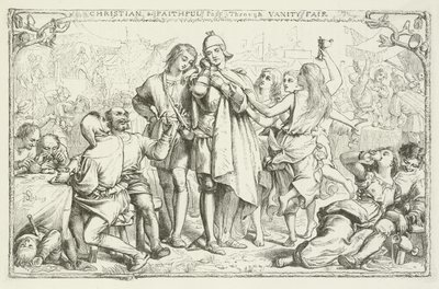 Illustrazione per Il progresso del pellegrino di John Bunyan da Henry Courtney Selous